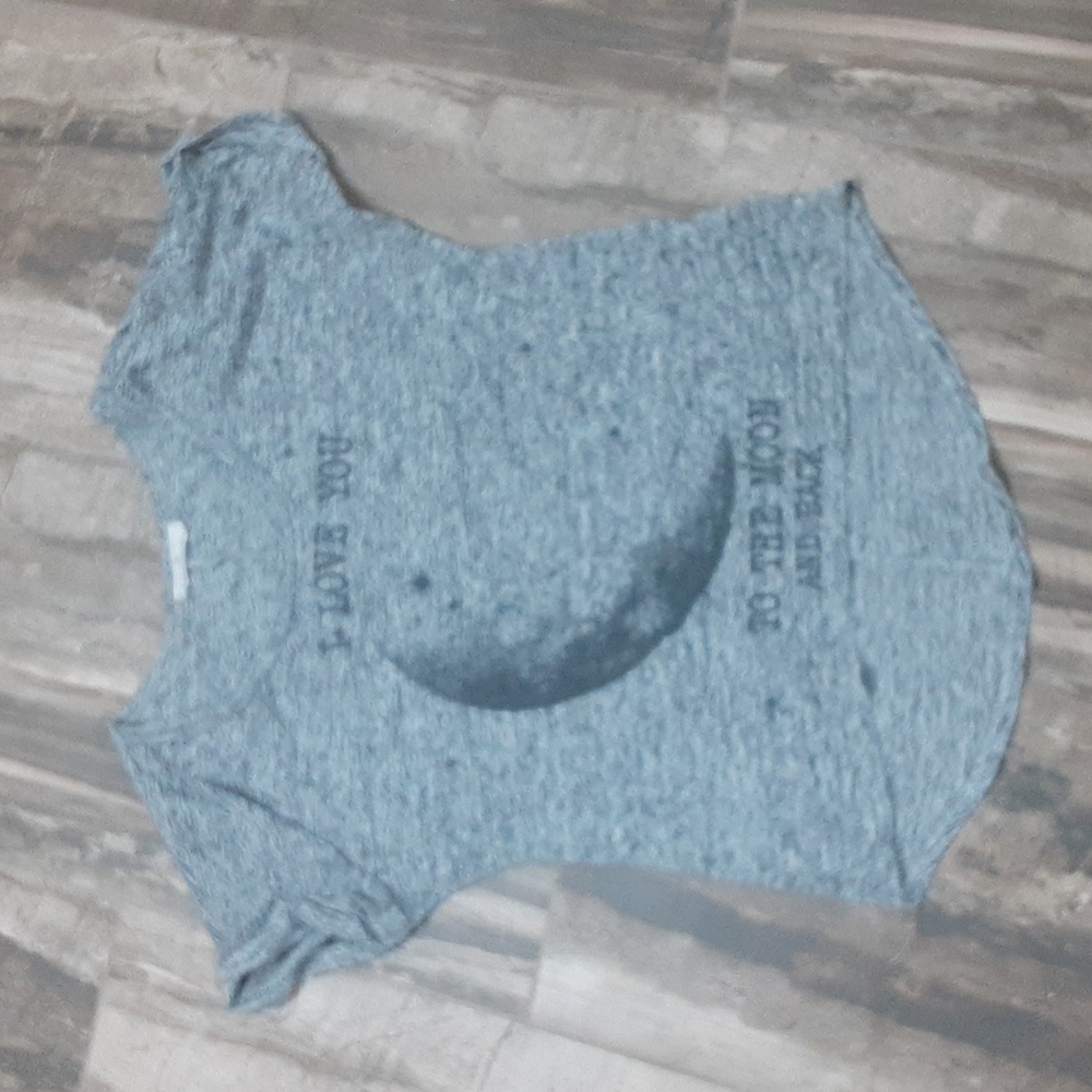 Blushed size medium Gray top
